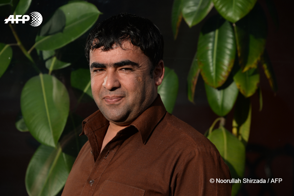 Portrait de Mohammad Akhtar © Noorullah Shirzada / AFP Portrait de Mohammad Akhtar / © AFP